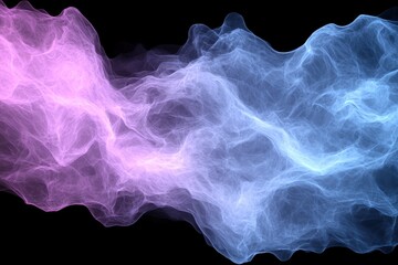 Obraz premium Ethereal smoke-like abstract background