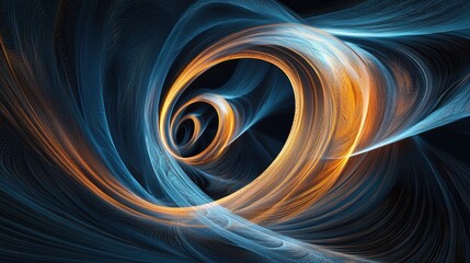 Abstract digital Lorenz attractor chaos patterns archive 