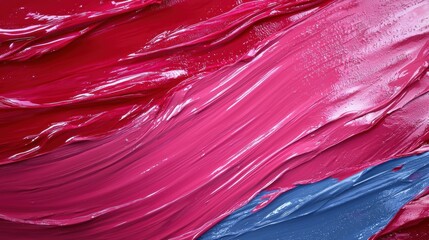 abstract paint texture background in vibrant pink and blue colors