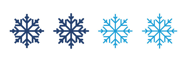 Snow icon vector. snowflake icon vector