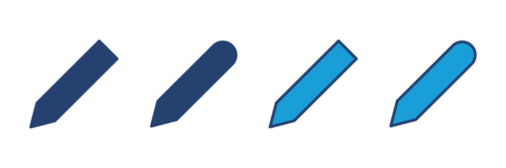 Pencil icon vector. pen symbol. edit icon vector