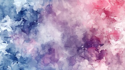 Fototapeta premium Dreamy Watercolor Abstract with Glimmering Stars