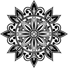 Byzantine ornament Vector illustration  