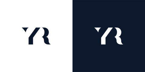 Abstract letter YS logo.