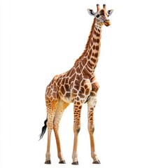 Obraz premium Giraffe clipart, on white background