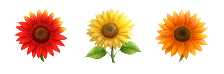 Sunflower Transparent Background PNG – Ideal for Creative and Digital Use