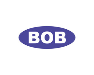 BOB Logo design vector template. BOB