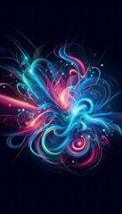 abstract image that represents electric energy and excitement