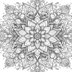 Mandala Coloring page 