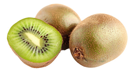 Fototapeta premium Kiwi on transparent background