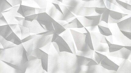 Obraz premium Abstract White Texture Background with Geometric Shapes and Shadows