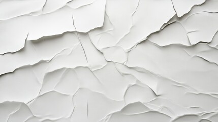 Textured white peeling paint surface, abstract pattern. Minimalist interior design concept