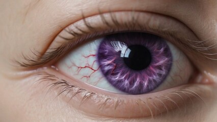 Naklejka premium close up of a female eye