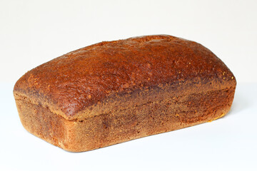 Homemade sweet pumpkin bread loaf