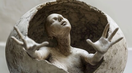 alien is born from an egg