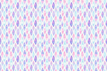 幻想的で可愛い模様のシームレスパターン背景イラスト