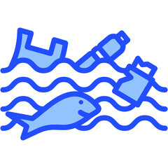 Marine Pollution Icon