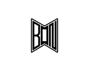 BON logo design vector template. BON