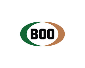 BOO Logo design vector template. BOO