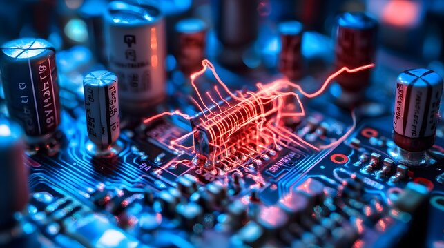 58. The concept of capacitive reactance in an AC circuit