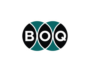 BOQ logo design vector template. BOQ