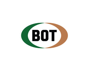 BOT logo design vector template. BOT