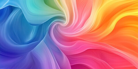 Abstract background forming a colorful swirl design with dynamic lines and gradients