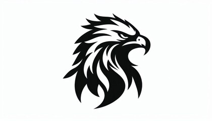 Fototapeta premium silhouettes of eagle 