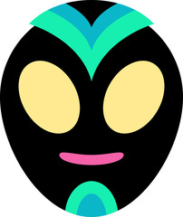 Neon Black Tattoo Illustration