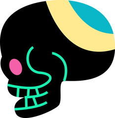 Neon Black Tattoo Illustration