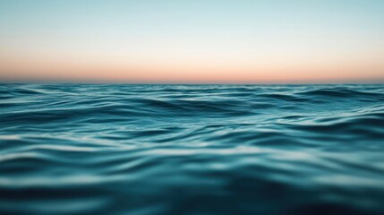 Fototapeta premium Ocean Waves at Sunset