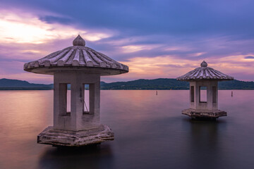 gazebo on the beach