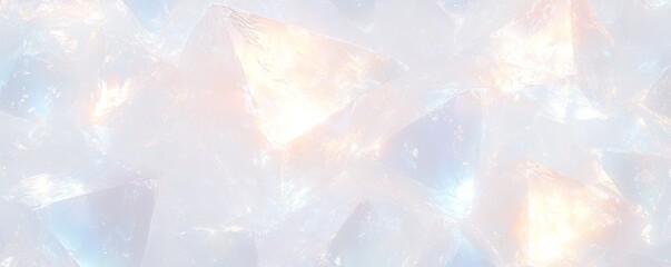 透明できらめくクリスタルの背景