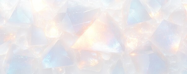 透明できらめくクリスタルの背景