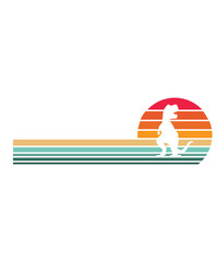 a retro design with a trex © hn_projecttt 