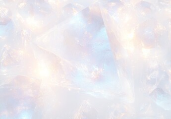 透明できらめくクリスタルの背景