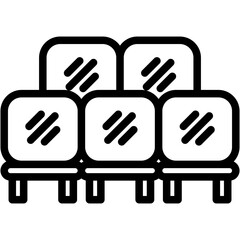 Obraz premium Bench Icon