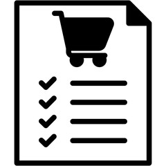Shopping List Icon