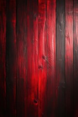 Obraz premium Elegant wooden texture featuring deep red and black hues, perfect for backgrounds and creative designs.