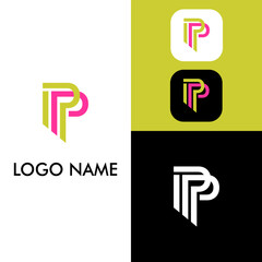 Creative PP logo. Great for apps or something else.
