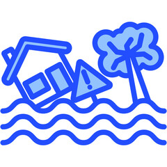 Flash Flood Icon