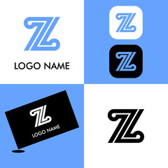 Letter Z logo template. Suitable for company identity.