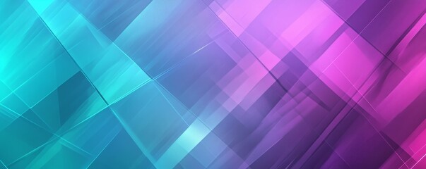 Abstract geometric background with blue and purple gradient. Modern digital art concept