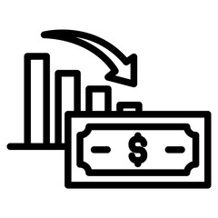 Risk management icon