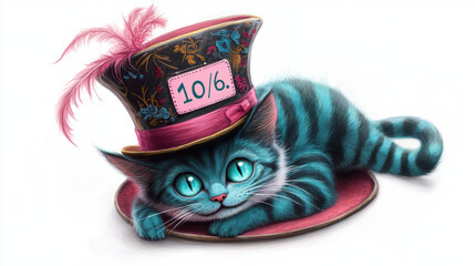 Cheshire Cat Hat.