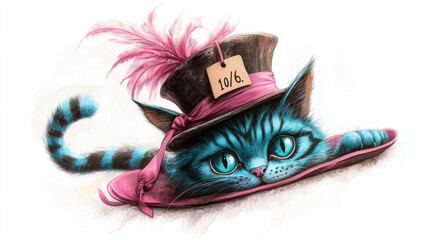 Cheshire Cat Hat.