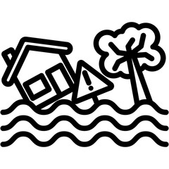 Flash Flood Icon