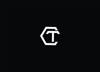 Initial Letter CT Logo Design And Creative logo