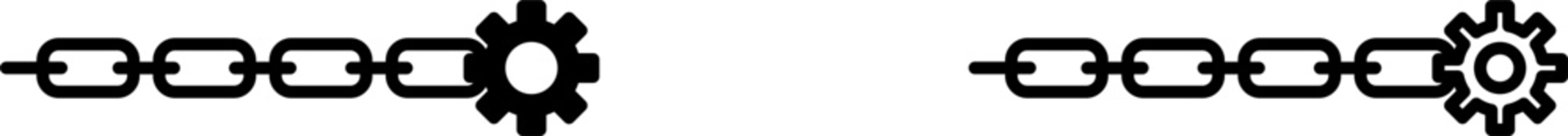 Unique Link Sales Vector Icon