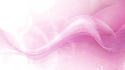 Fototapeta premium Abstract Pink and White Wave Background
